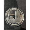 Image 2 : 2006 Cook Islands $1 Freedom Tower Silver Coin .999 Proof