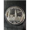 Image 3 : 2006 Cook Islands $1 Freedom Tower Silver Coin .999 Proof