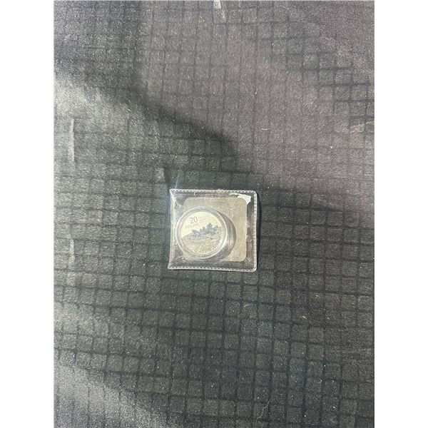 2014 Canada $20 Fine Silver Coin Maple Leaf Reflection #10