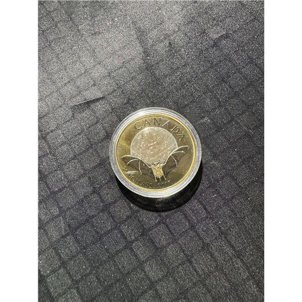 2017 Canada $20 Silver Coin Bat Design with Gold Plate