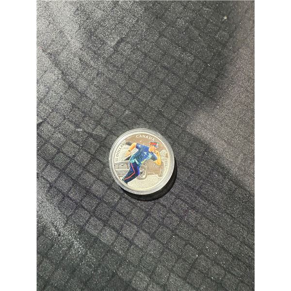 2016 Canada $15 Coloured Fine Silver Police Coin 99.99% Silver