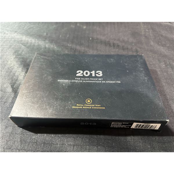 2013 Royal Canadian Mint Fine Silver Proof Set
