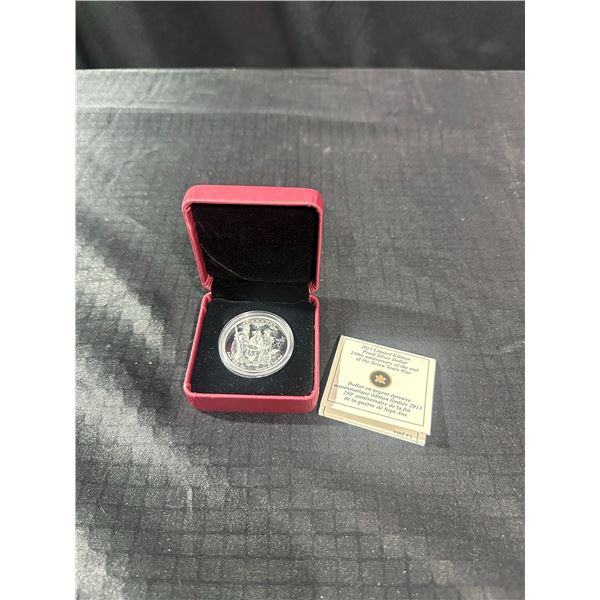 2013 Canada Seven Years War Proof Silver Dollar with COA