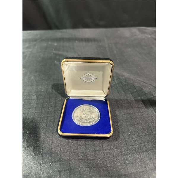 Elk Point Alberta Bicentennial Silver 3 Dollar Coin with Case #1