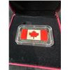 Image 3 : 2015 $50 Fine Silver Coin 50th Anniversary Canadian Flag