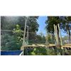 Image 1 : GREEN METAL MOBILE STACKABLE LUMBER RACK APPROX 88"L X 52"D X 70"H