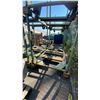 Image 2 : GREEN METAL MOBILE STACKABLE LUMBER RACK APPROX 88"L X 52"D X 70"H