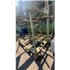Image 2 : GREEN METAL MOBILE STACKABLE LUMBER RACK APPROX 88"L X 52"D X 70"H
