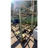 Image 2 : GREEN METAL MOBILE STACKABLE LUMBER RACK APPROX 88"L X 52"D X 70"H