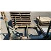 Image 3 : GREEN METAL MOBILE STACKABLE LUMBER RACK APPROX 60"L X 46"D X 34"H