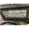 Image 4 : PAIR OF WALL MOUNT LED 200W/240W LED LIGHTS & 3 INDUSTRIAL WALL MOUNT SHOP LIGHTS