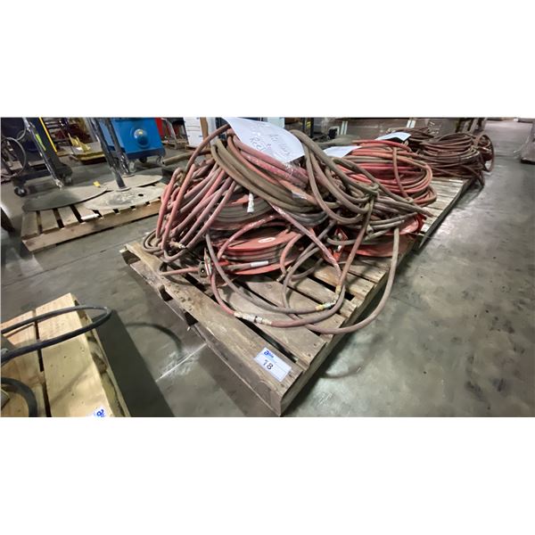 PALLET OF ASSORTED AIR LINES & REELS