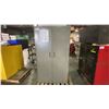 Image 1 : 2 GREY METAL CONSUMABLE CABINETS & SMALL METAL 2 DOOR CABINET