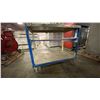 Image 3 : HEAVY DUTY METAL FRAME MOBILE WORK BENCH APPROX 44"W X 27"D X 61"H