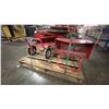 Image 1 : PALLET OF 3 METAL MOBILE BANDING/STRAPPING CARTS