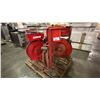 Image 1 : PALLET OF 4 METAL MOBILE BANDING/STRAPPING CARTS WITH 2 TENSIONERS