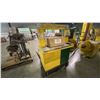 Image 2 : STRAPACK RQ-8 YELLOW MOBILE AUTOMATIC STRAPPING MACHINE APPROX 4'L X 2'D X 5'H