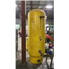 Image 1 : LARGE YELLOW INDUSTRIAL AIR COMPRESSOR APPROX 8.5'H X 3'D