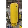 Image 3 : LARGE YELLOW INDUSTRIAL AIR COMPRESSOR APPROX 8.5'H X 3'D