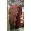 Image 3 : GROUP OF 8 INDUSTRIAL WELDING SCREENS APPROX 8.5'L