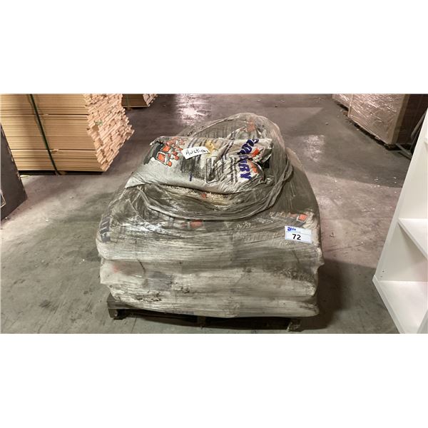 PALLET OF FLOOR DRY- 22.7L BAGS APPROX 17 BAGS