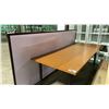 Image 5 : GROUP OF ASSORTED OFFICE FURNITURE- CABINET, BOOKSHELVES, TABLE & WHITEBOARD