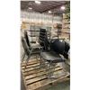 Image 2 : PALLET OF ASSORTED BLACK STACKING CHAIRS