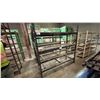 Image 1 : HUSKY 4-LEVEL BLACK METAL ADJUSTABLE SHELF RACKING
