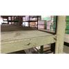 Image 4 : METAL FRAME WOOD TOP WELDED TOGETHER SHELVING UNIT APPROX 88"L X 19.5"D X 69"H