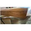 Image 3 : 1 LIFT OF BASEBOARD MOULDING- PINE WOOD WITH OAK IMPERIAL VALLEY PRINT FINISH, 14 FT LENGTHS