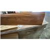 Image 3 : 1 LIFT OF BASEBOARD MOULDING- PINE WOOD WITH OAK IMPERIAL VALLEY PRINT FINISH, 14 FT LENGTHS