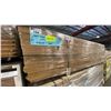 Image 1 : 1 LIFT OF MAHOGANY PREFAB FLAT JAMB WITH OAK IMPERIAL VALLEY PRINT FINISH- 7' LENGTHS, 252 PCS