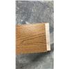 Image 3 : 1 LIFT OF MAHOGANY PREFAB FLAT JAMB WITH OAK IMPERIAL VALLEY PRINT FINISH- 7' LENGTHS, 252 PCS