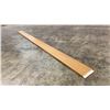 Image 6 : 1 LIFT OF MAHOGANY PREFAB FLAT JAMB WITH OAK IMPERIAL VALLEY PRINT FINISH- 7' LENGTHS, 252 PCS