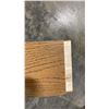 Image 3 : 1 XL LIFT OF MAHOGANY PREFAB FLAT JAMB WITH OAK IMPERIAL VALLEY PRINT FINISH- 7' LENGTHS,