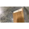 Image 4 : 1 XL LIFT OF MAHOGANY PREFAB FLAT JAMB WITH OAK IMPERIAL VALLEY PRINT FINISH- 7' LENGTHS,