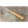 Image 6 : 1 XL LIFT OF MAHOGANY PREFAB FLAT JAMB WITH OAK IMPERIAL VALLEY PRINT FINISH- 7' LENGTHS,