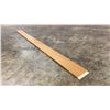 Image 6 : 1 LIFT OF MAHOGANY PREFAB FLAT JAMB WITH OAK IMPERIAL VALLEY PRINT FINISH- 7' LENGTHS, 252 PCS