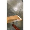 Image 4 : 1 LIFT OF MAHOGANY PREFAB FLAT JAMB WITH OAK IMPERIAL VALLEY PRINT FINISH- 7' LENGTHS, 252 PCS