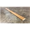 Image 6 : 1 LIFT OF MAHOGANY PREFAB FLAT JAMB WITH OAK IMPERIAL VALLEY PRINT FINISH- 7' LENGTHS, 252 PCS