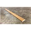 Image 6 : 1 LIFT OF MAHOGANY PREFAB FLAT JAMB WITH OAK IMPERIAL VALLEY PRINT FINISH- 7' LENGTHS, 252 PCS