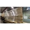 Image 2 : 1 LIFT OF MAHOGANY PREFAB FLAT JAMB WITH OAK IMPERIAL VALLEY PRINT FINISH- 7' LENGTHS, 252 PCS