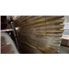 Image 2 : 1 LIFT OF MAHOGANY PREFAB FLAT JAMB WITH OAK IMPERIAL VALLEY PRINT FINISH- 7' LENGTHS, 252 PCS