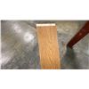 Image 3 : 1 LIFT OF MAHOGANY PREFAB FLAT JAMB WITH OAK IMPERIAL VALLEY PRINT FINISH- 7' LENGTHS, 252 PCS