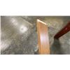 Image 4 : 1 LIFT OF MAHOGANY PREFAB FLAT JAMB WITH OAK IMPERIAL VALLEY PRINT FINISH- 7' LENGTHS, 252 PCS