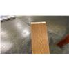 Image 3 : 1 XL LIFT OF MAHOGANY PREFAB FLAT JAMB WITH OAK IMPERIAL VALLEY PRINT FINISH- 7' LENGTHS,
