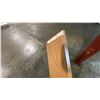 Image 4 : 1 XL LIFT OF MAHOGANY PREFAB FLAT JAMB WITH OAK IMPERIAL VALLEY PRINT FINISH- 7' LENGTHS,