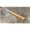 Image 5 : 1 XL LIFT OF MAHOGANY PREFAB FLAT JAMB WITH OAK IMPERIAL VALLEY PRINT FINISH- 7' LENGTHS, APPROX