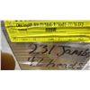 Image 7 : 1 XL LIFT OF MAHOGANY PREFAB FLAT JAMB WITH OAK IMPERIAL VALLEY PRINT FINISH- 7' LENGTHS, APPROX