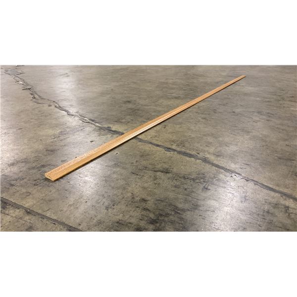1 LIFT OF MAHOGANY TRIM MOULDING -OAK IMPERIAL VALLEY PRINT FINISH- APPROX 7' LENGTHS